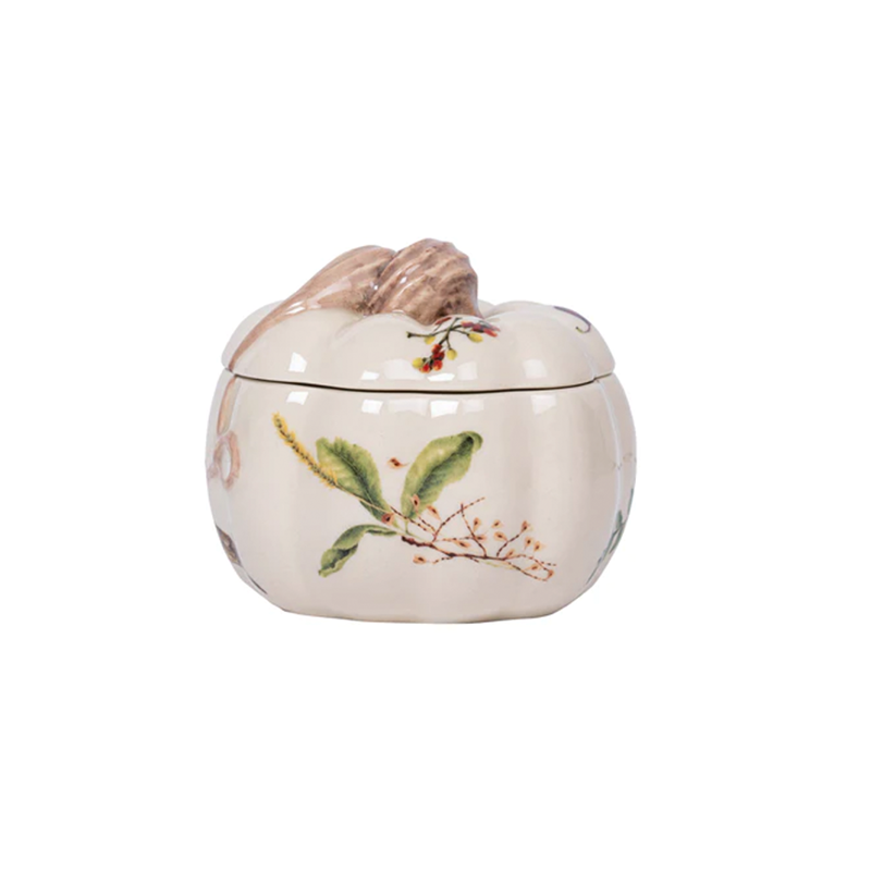 FOREST WALK PUMPKIN LIDDED SOUP BOWL