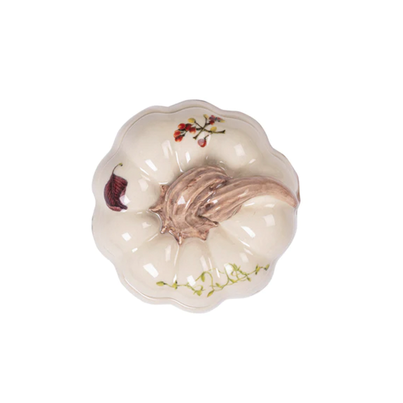FOREST WALK PUMPKIN LIDDED SOUP BOWL