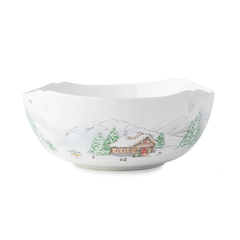 10INCH SERVING BOWL B&T NORTH POLE