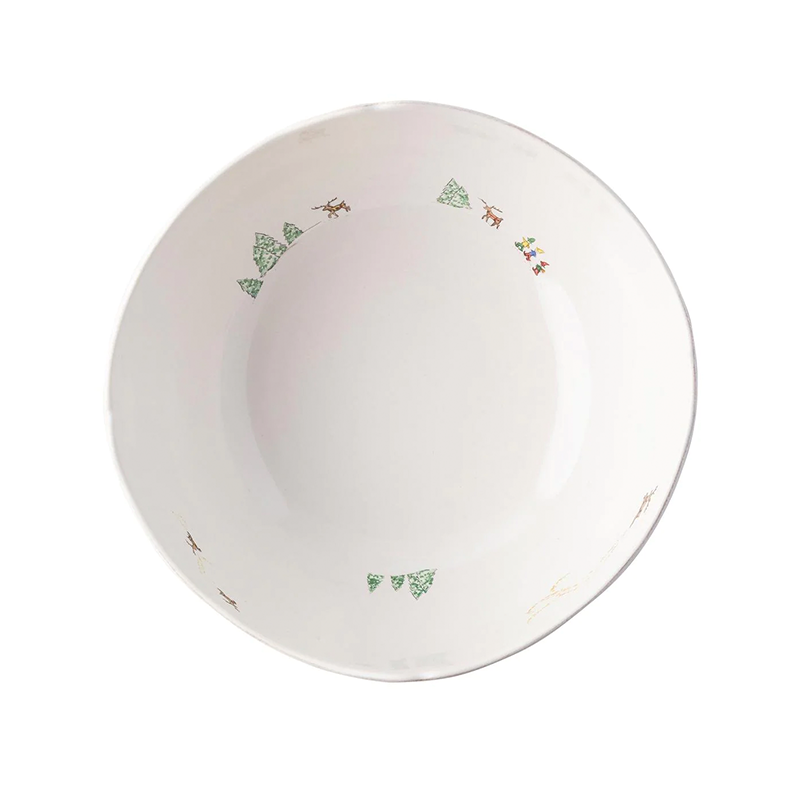 10INCH SERVING BOWL B&T NORTH POLE