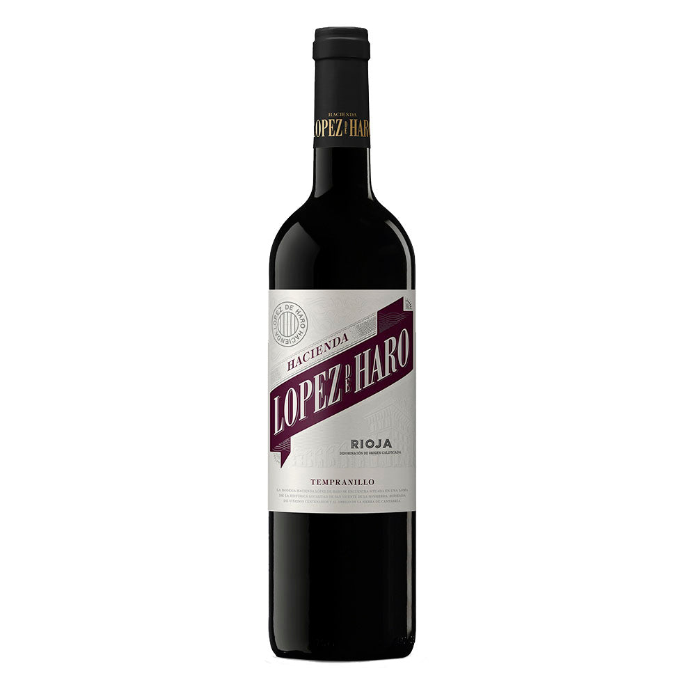VINO HACIENDA LOPEZ DE HARO TEMPRANILLO 12/750 - LOPEZ DE HARO - Compralo en CorinneRegalos.com