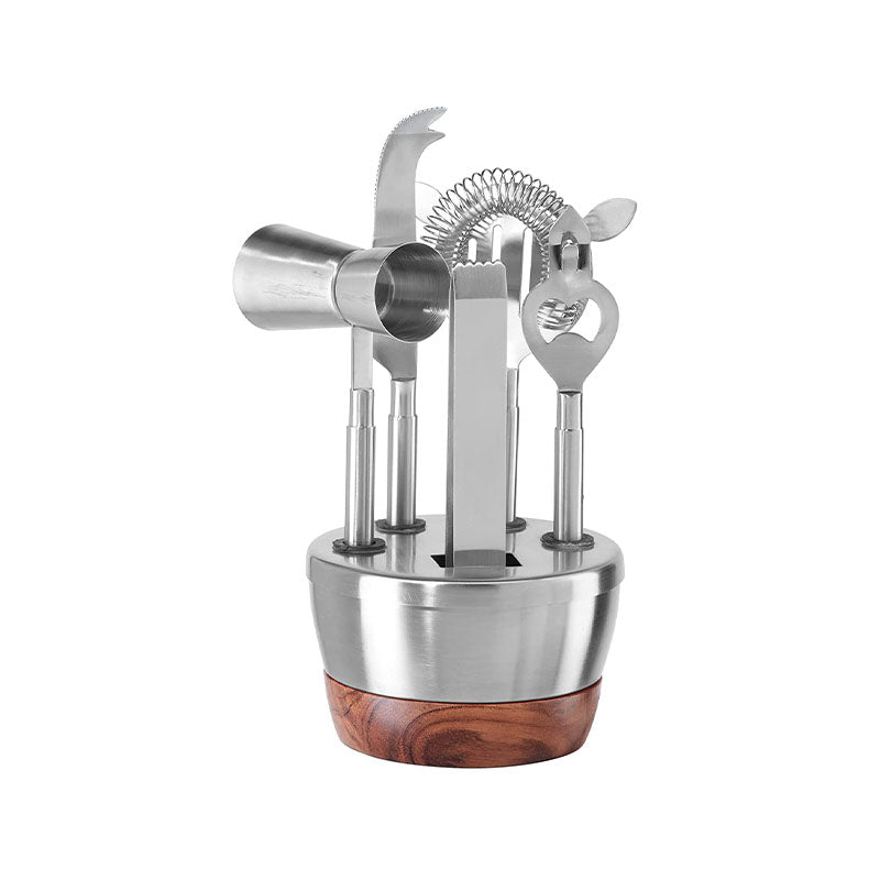 ModernistSteel&WoodBarSet - OGGI - Compralo en CorinneRegalos.com