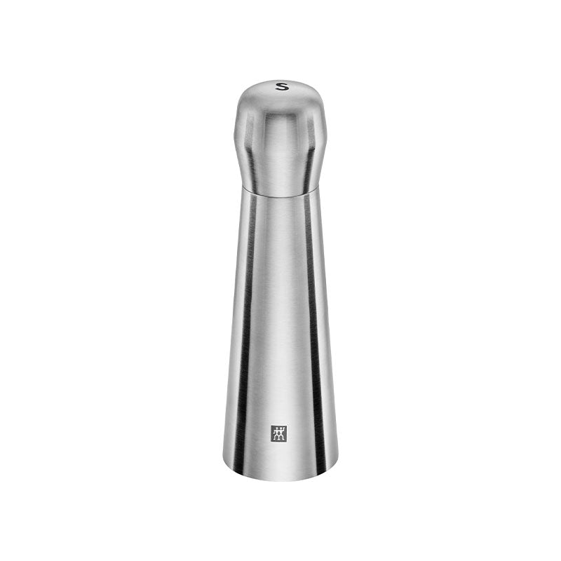 Salt mill, 19 cm | stainless steel - Disponible en Corinne Regalos