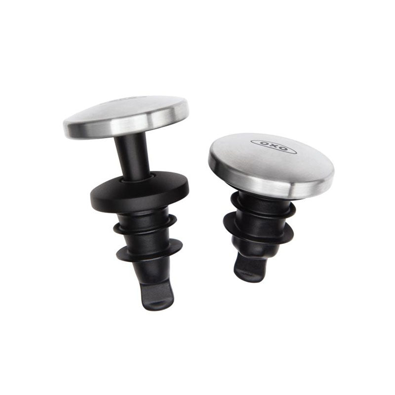 No Spill Wine Stopper Set - OXO - Compralo en CorinneRegalos.com