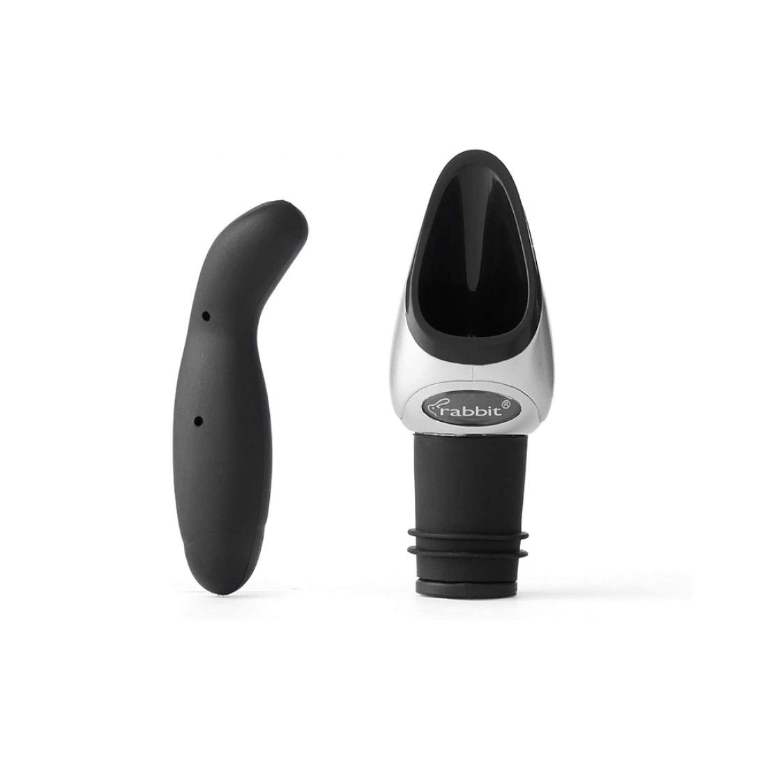 WINE POURER WITH STOPPER - Disponible en Corinne Regalos
