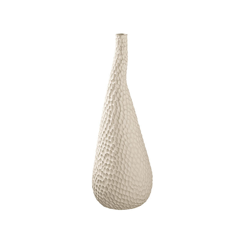 JARRON ALTO 33.5CM BLANCO MATE - Disponible en Corinne Regalos
