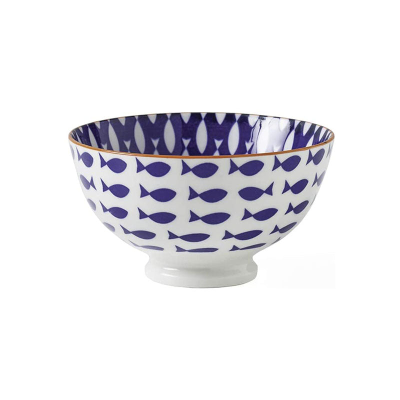 KIRI PORCELAIN 4.5 SM BOWL - WATERCOLOR BRUSH - TORRE & TAGUS - Compralo en CorinneRegalos.com