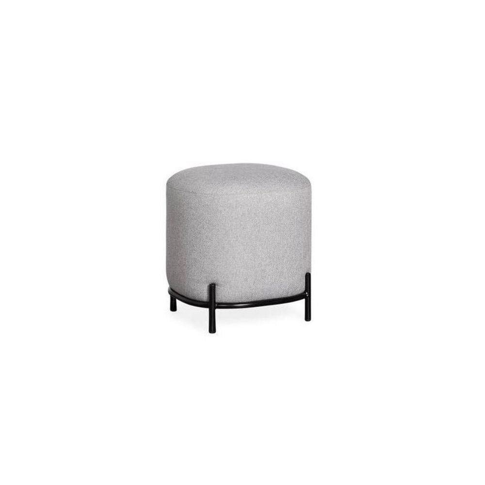 PENDER PIN LEG UPHOLSTERED STOOL GREY - TORRE & TAGUS - Compralo en CorinneRegalos.com