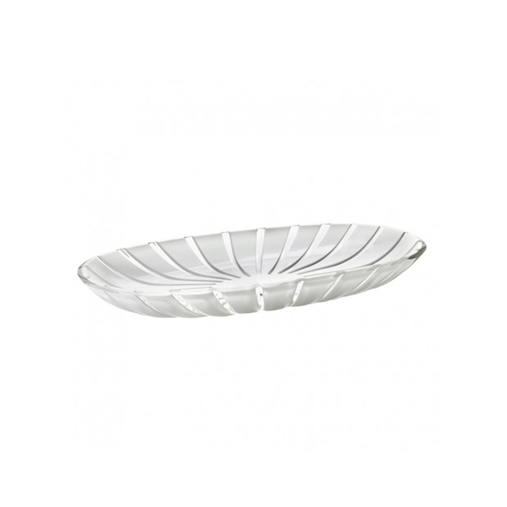 BANDEJA OVALADA TRANSPARENTE GRACE - Disponible en Corinne Regalos