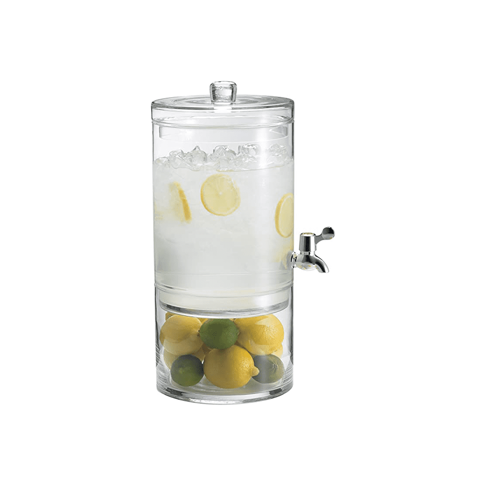 2-PART BEVERAGE SERVER W/LID 2 GAL. - Disponible en Corinne Regalos