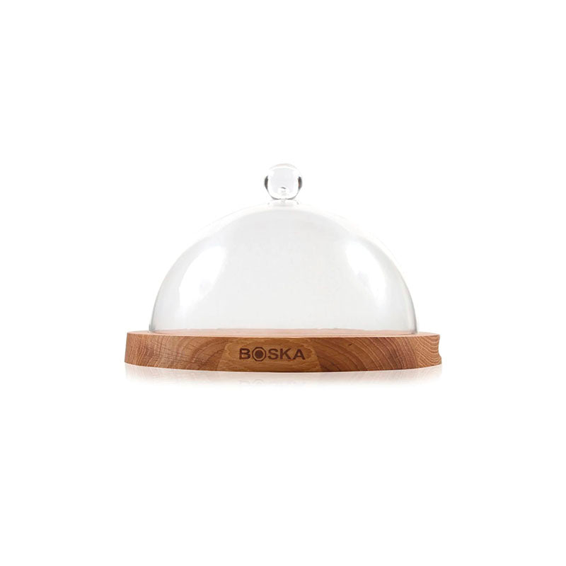 SERVING BOARD ROUND FRIENDS WITH DOME - BOSKA HOLLAND - Compralo en CorinneRegalos.com