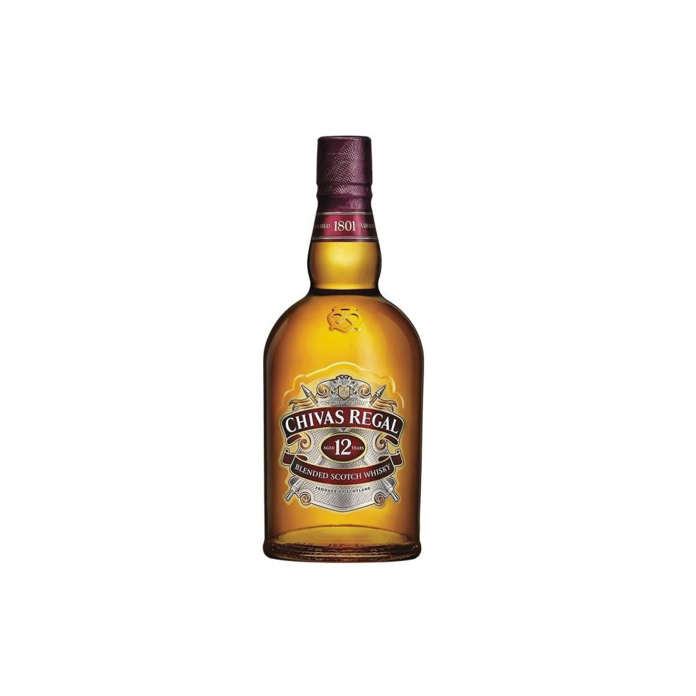 WHISKY CHIVAS REGAL 12 ANIOS 12/750 - Disponible en Corinne Regalos