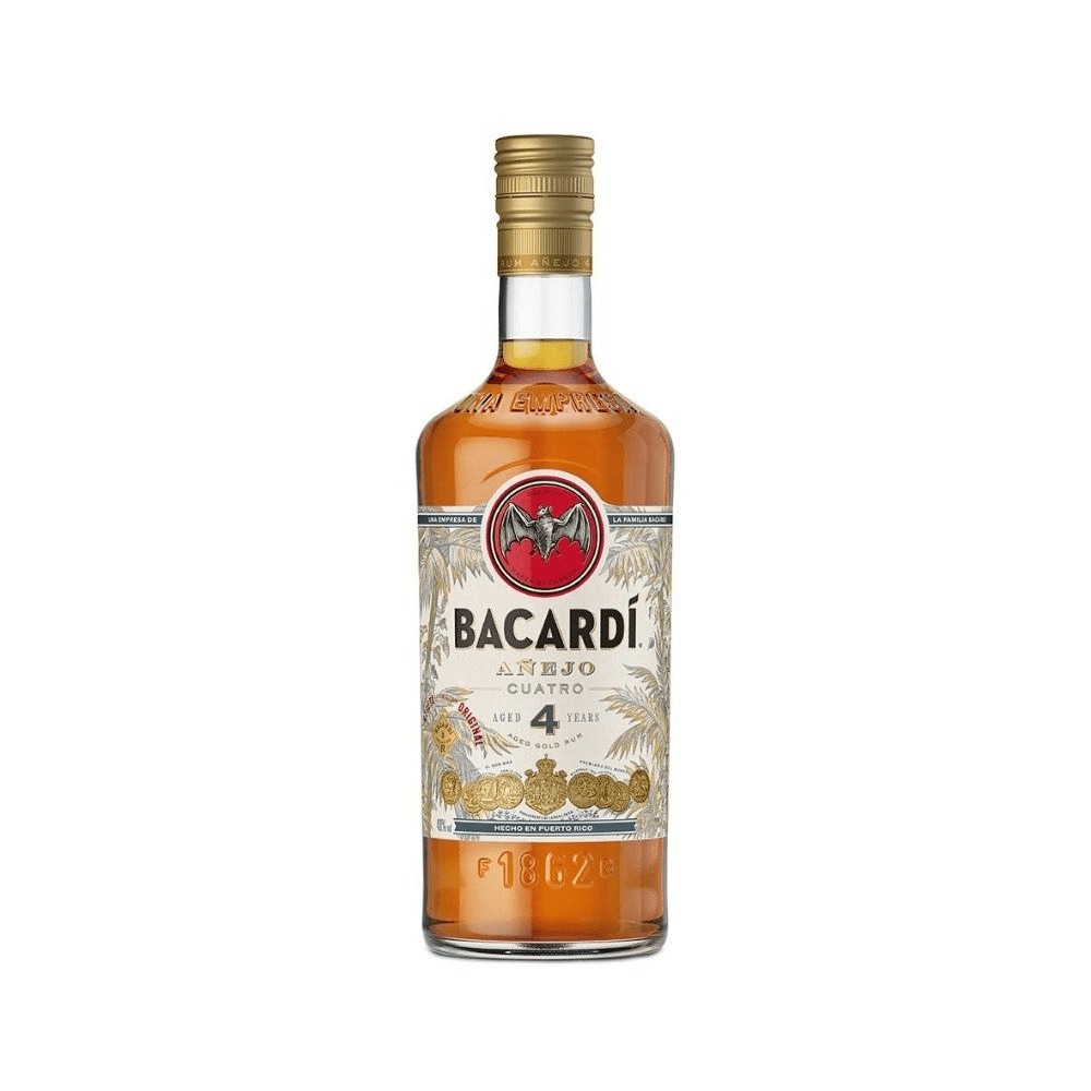 RON BACARDI 4 AÑOS 12/750 - BACARDI - Compralo en CorinneRegalos.com