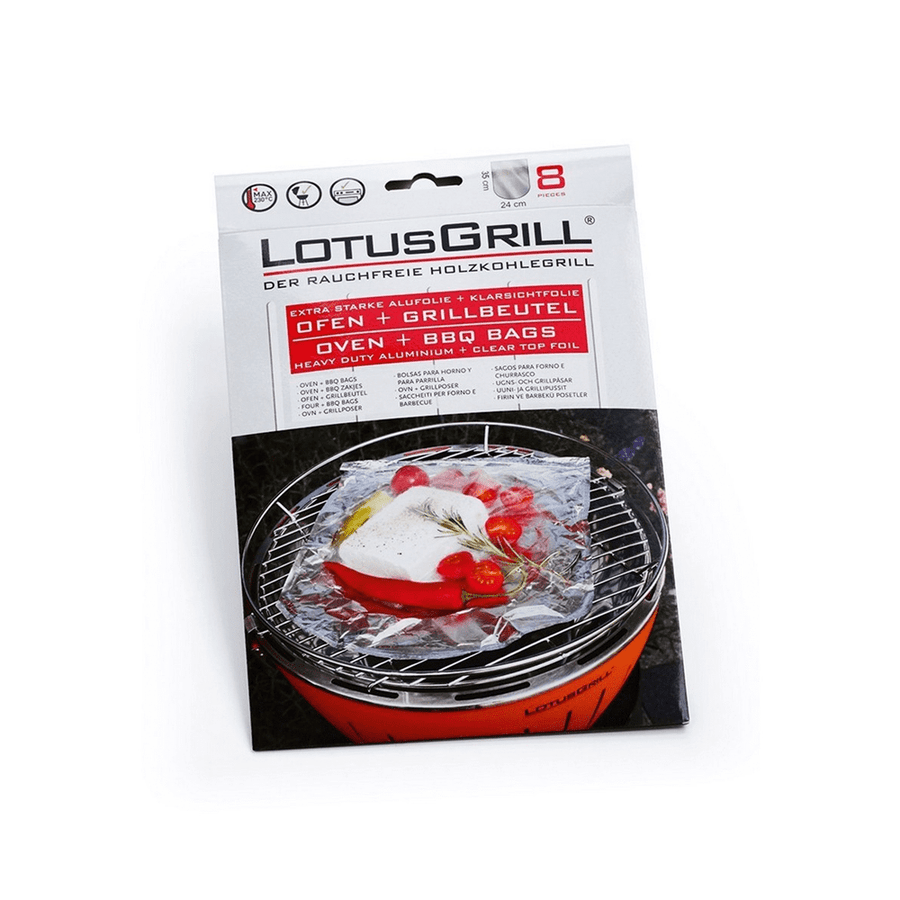BARBEQUE BAG W/8 BAGS - Disponible en Corinne Regalos
