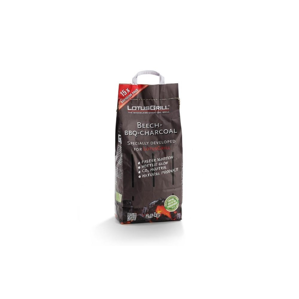 BEECH CHARCOAL 2.5 KGS - Disponible en Corinne Regalos
