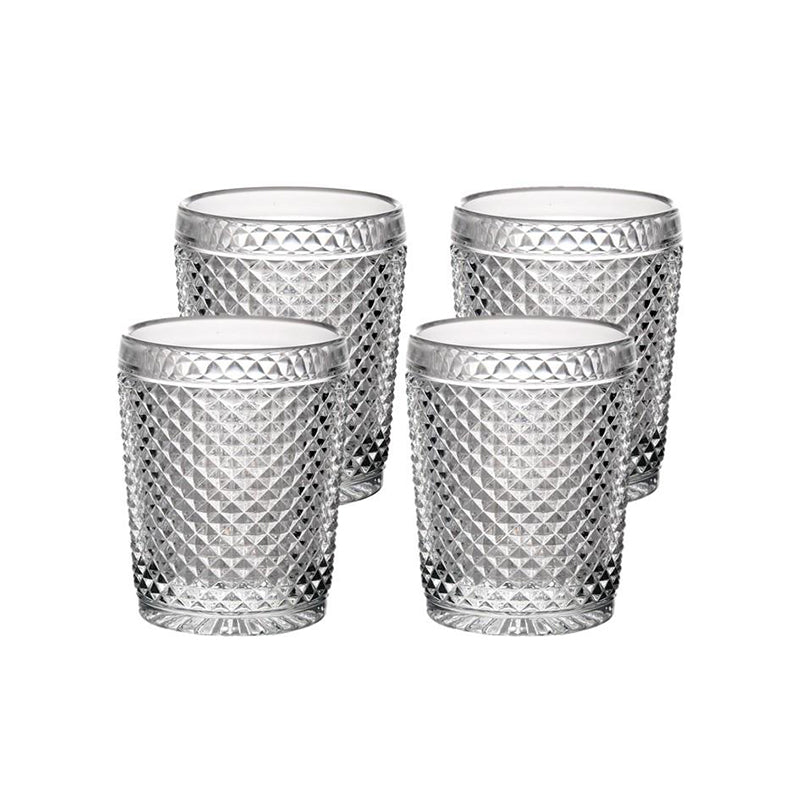 PACK CON 4 VASOS DE WHISKY BAJOS BI - VISTA ALEGRE - Compralo en CorinneRegalos.com