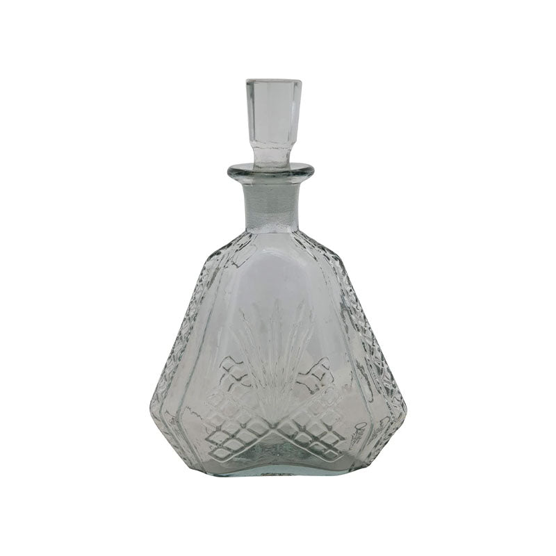 "7""L x 10""H Glass Decanter" - Disponible en Corinne Regalos