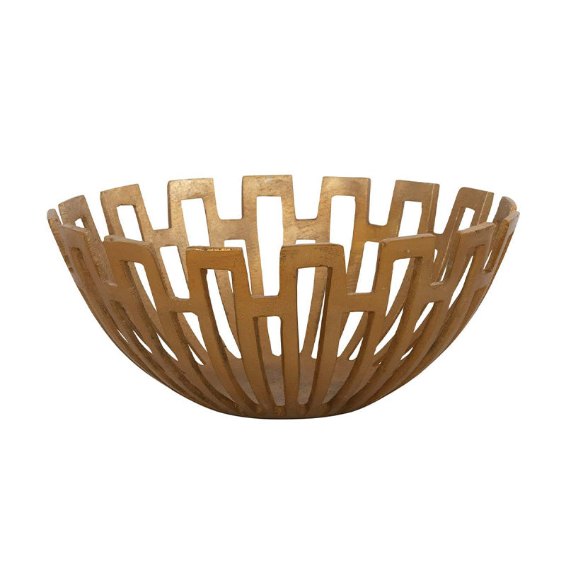 "13-1/4"" Round Aluminum Bowl," - CREATIVE COOP - Compralo en CorinneRegalos.com