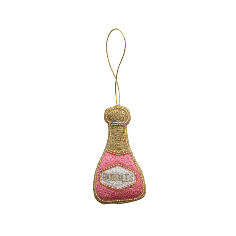 "4-1/2""H Fabric Champagne" - CREATIVE COOP - Compralo en CorinneRegalos.com