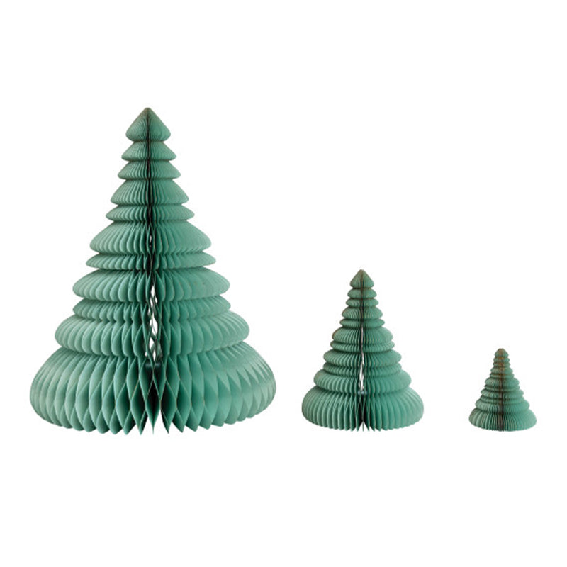 "S/3 26""H Paper Honeycomb Trees" - CREATIVE COOP - Compralo en CorinneRegalos.com