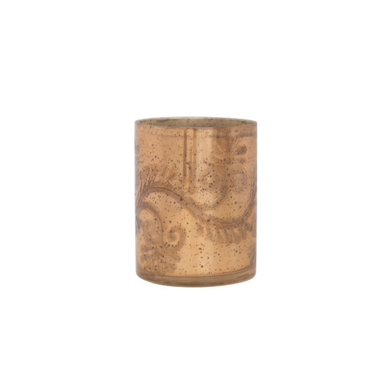 "3-1/4"" Rnd x 4""H Etched" - CREATIVE COOP - Compralo en CorinneRegalos.com