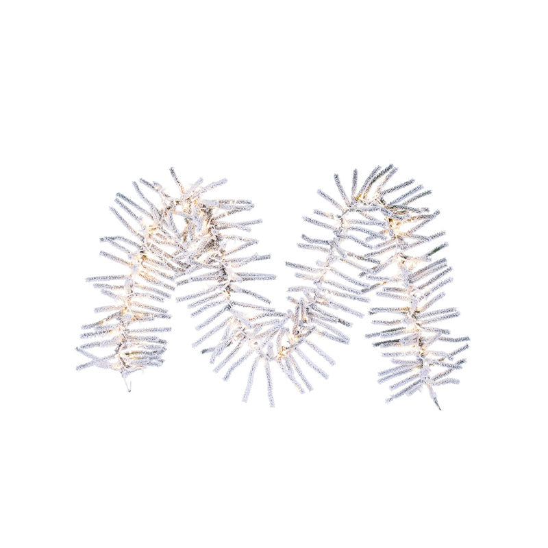 "9' x 14"" Flocked Pistol Garl 3mm 300WW" - Disponible en Corinne Regalos