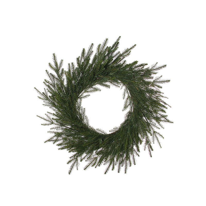 Fir wreath green 91cm - Disponible en Corinne Regalos