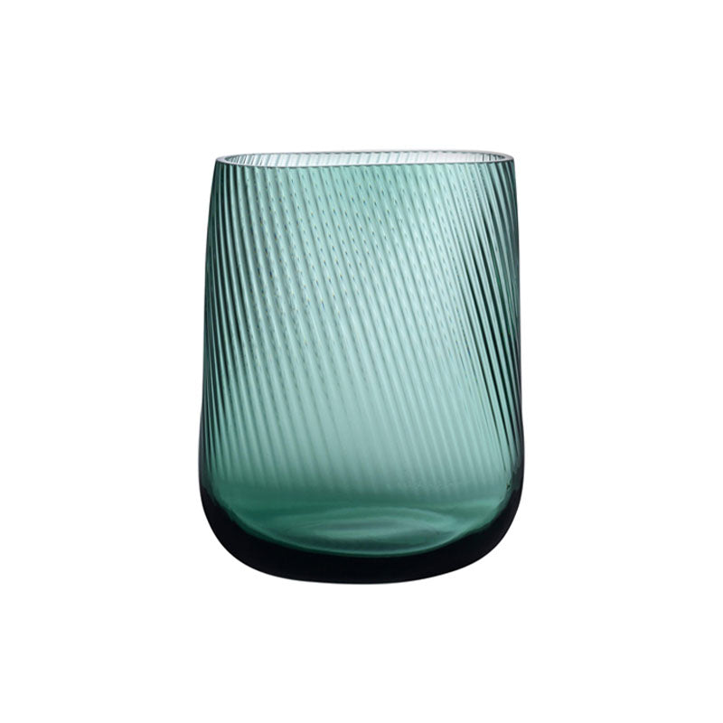 NUDE OPTI SMOKED GREEN COLORED VASE TALL - SISECAM/NUDE - Compralo en CorinneRegalos.com