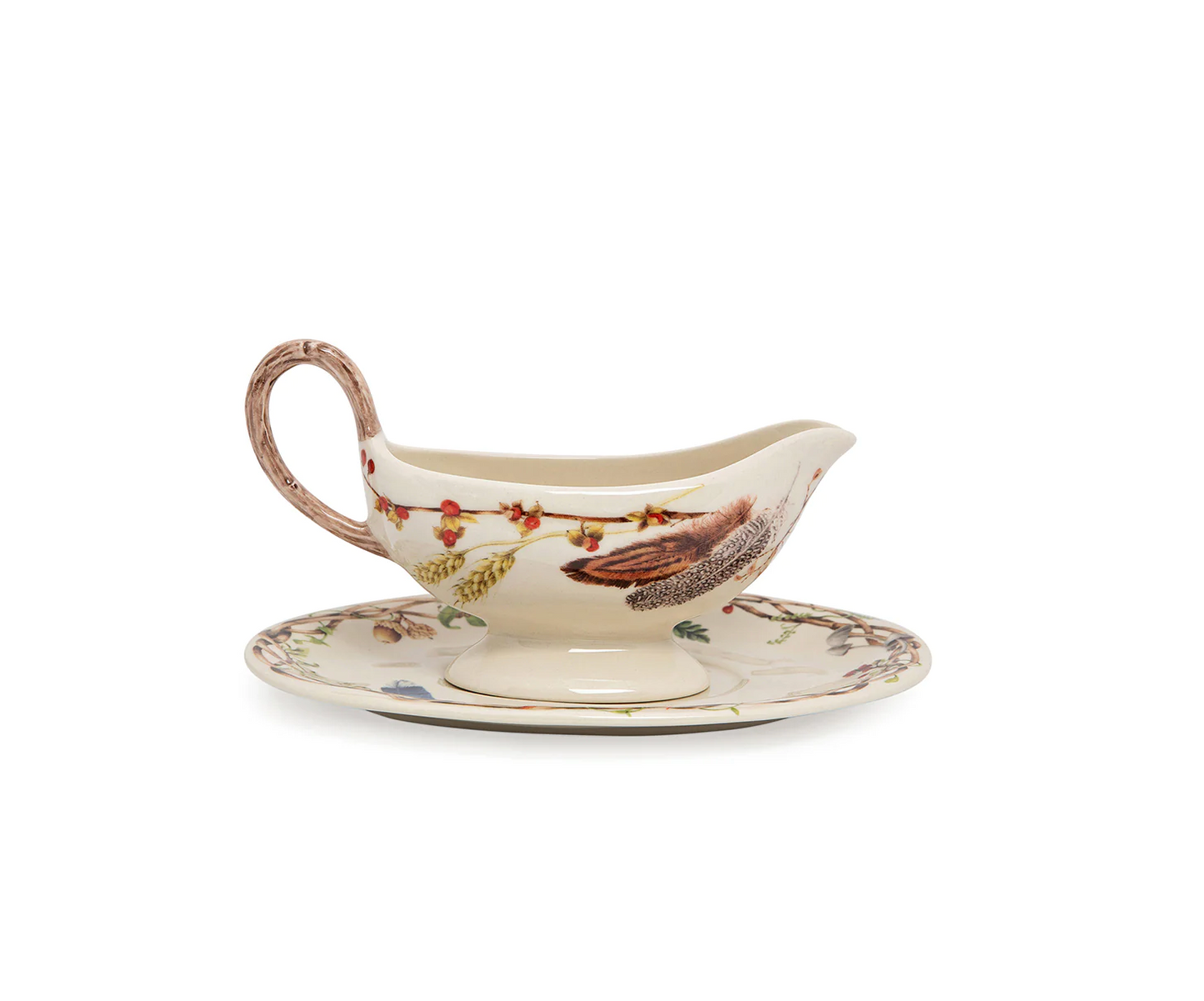 "Forest Walk
Sauce Boat and Stand" - JULISKA - Compralo en CorinneRegalos.com