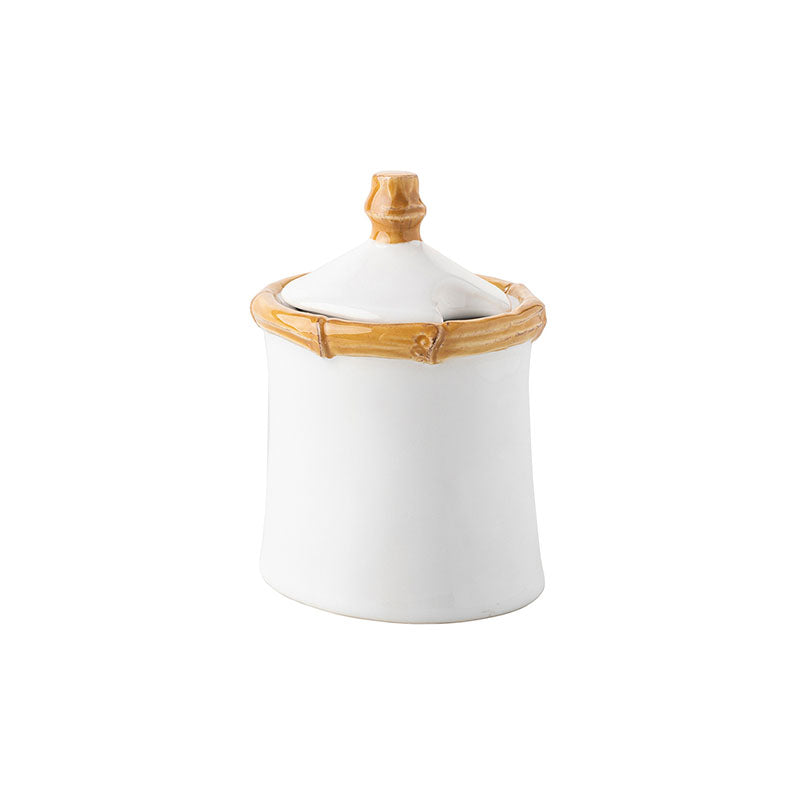 BAMBOO NATURAL LIDDED SUGAR BOWL BAMBOO SUGAR BOWL - JULISKA - Compralo en CorinneRegalos.com