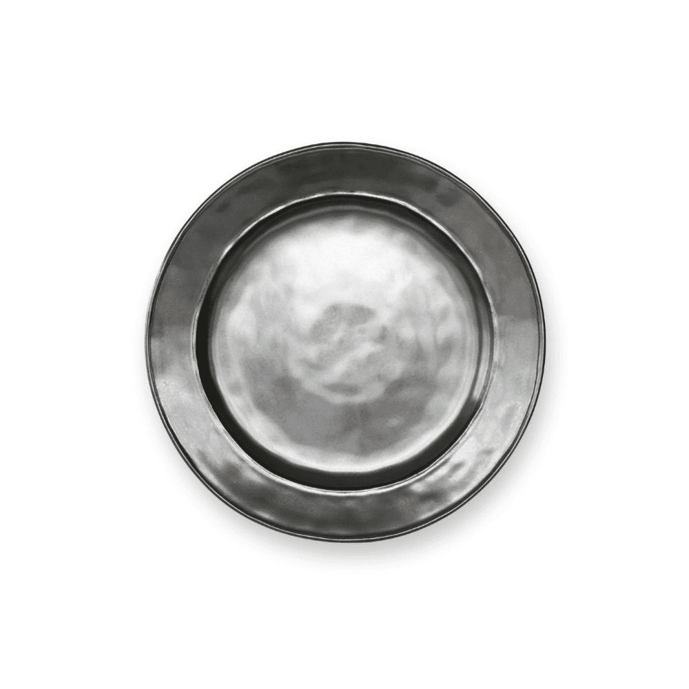 ROUND DINNER PLATE PEWTER 11 W