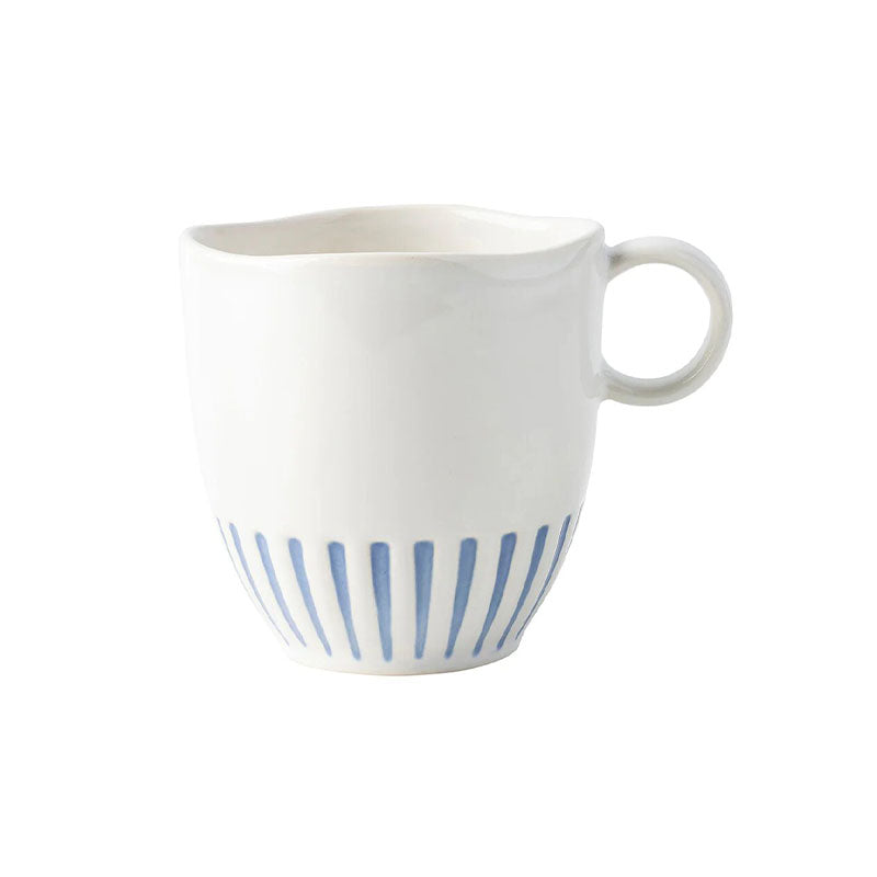 MUG SITIO STRIPE INDIGO - JULISKA - Compralo en CorinneRegalos.com