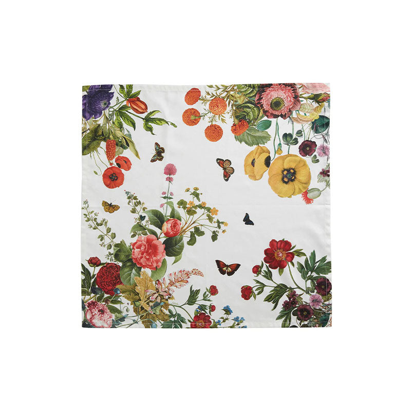 Field of Flowers White Napkin Field of Flowers Napkin - JULISKA - Compralo en CorinneRegalos.com