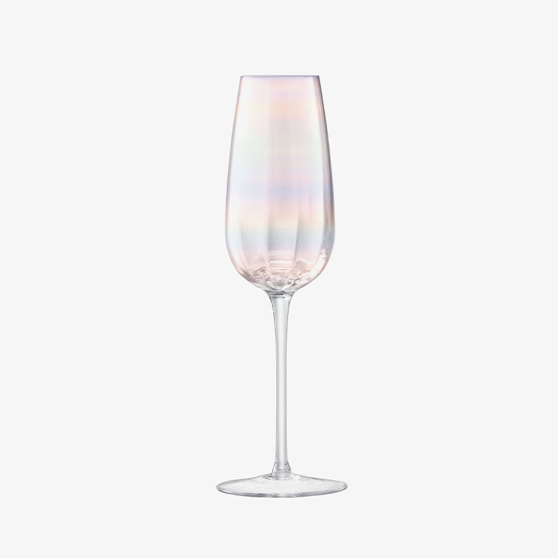 PEARL CHAMPAGNE FLUTE 250ML MOTHER OF PEARL X 2 - LSA INTERNATIONAL - Compralo en CorinneRegalos.com