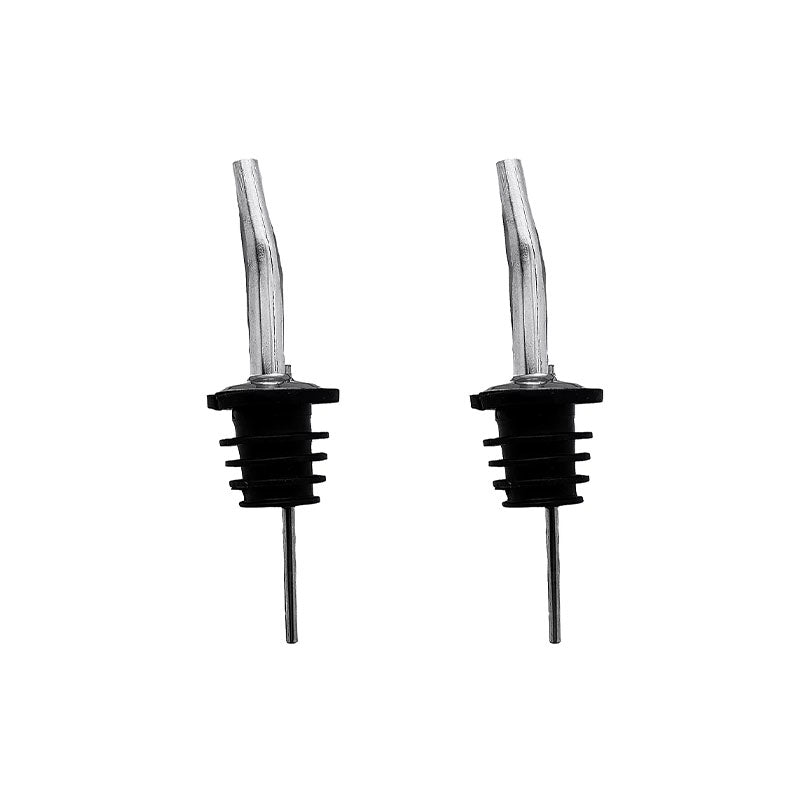 BARY3 STAINLESS STEEL LIQUOR POURERS - 2 PACK - Disponible en Corinne Regalos