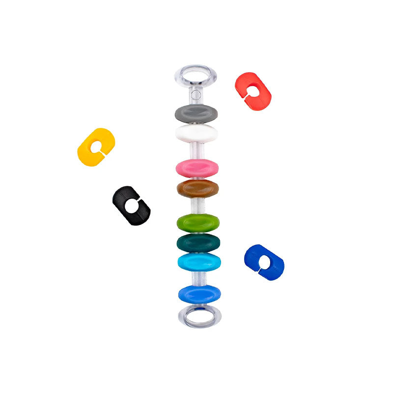 BARY3 GLASS MARKERS - SET OF 12 - Disponible en Corinne Regalos