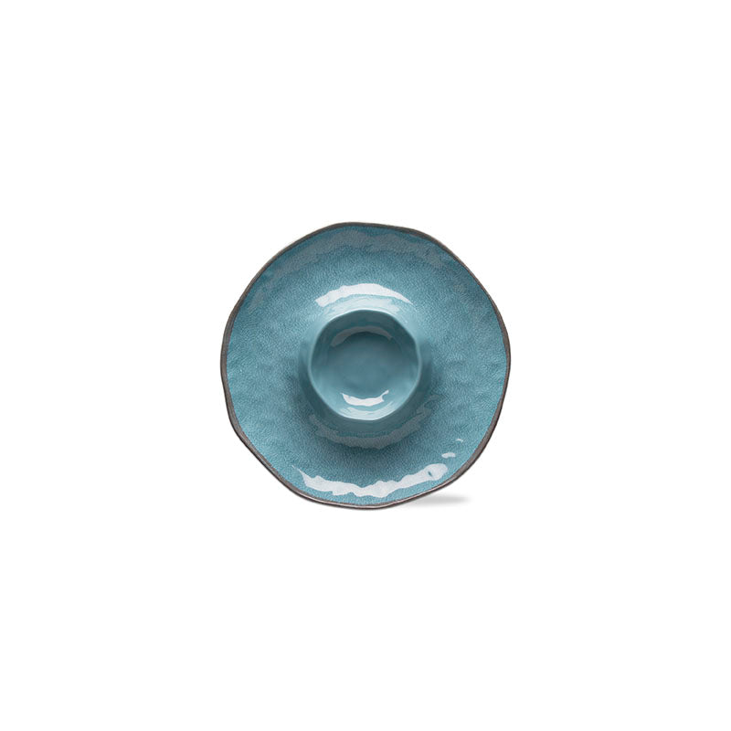 VERANDA MELAMINE CHIP AND DIP AQUA - TAG - Compralo en CorinneRegalos.com