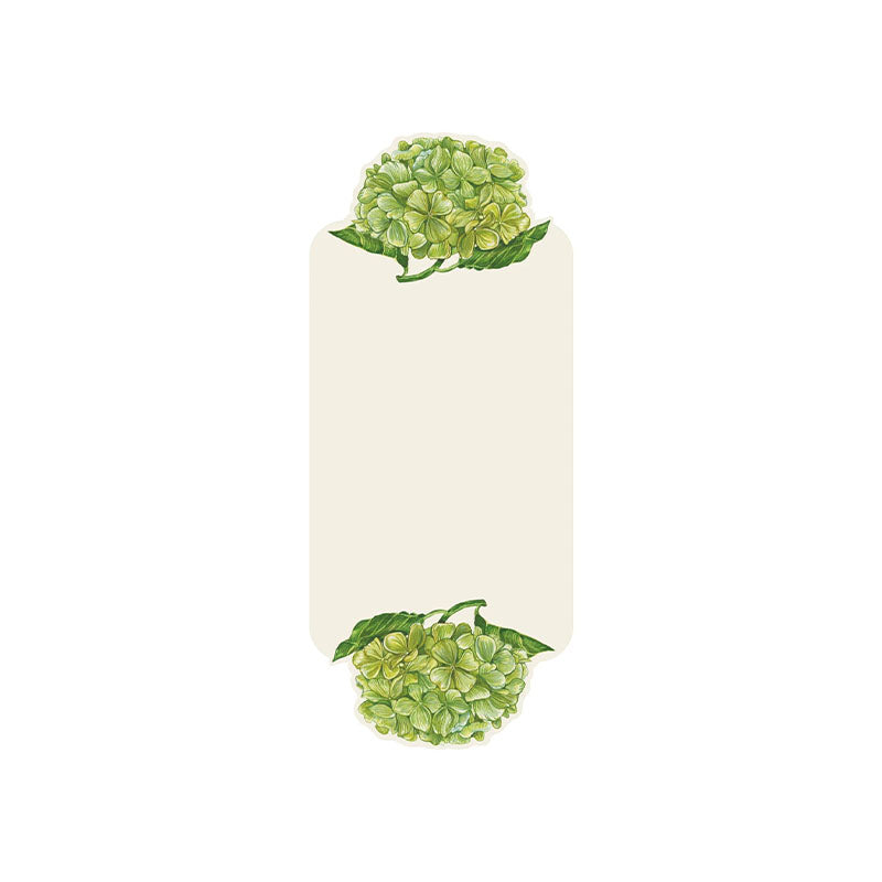 HYDRANGEA TABLE CARD - SET OF 12 - HESTER & COOK - Compralo en CorinneRegalos.com