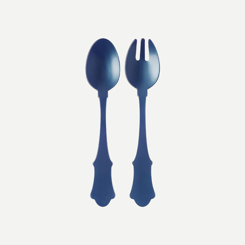 SALAD SET 2 PCS HONORINE STEEL BLUE (SB) - SABRE - Compralo en CorinneRegalos.com