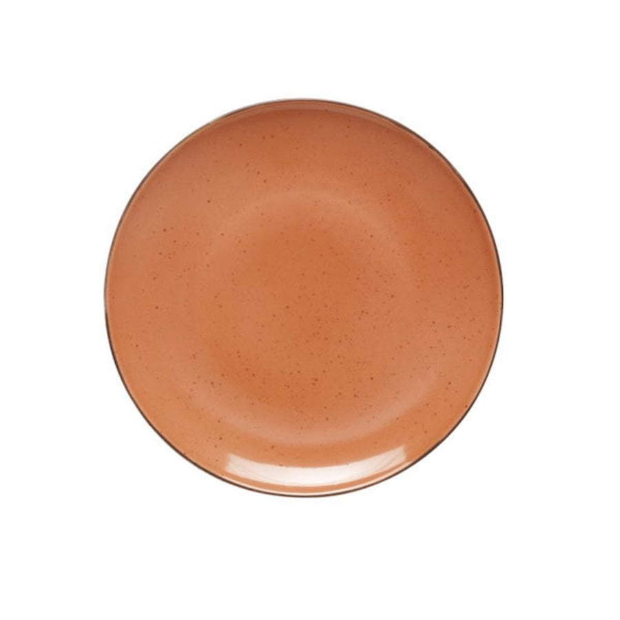 PLATO LLANO 26CM  AMBAR - PORVASAL - Compralo en CorinneRegalos.com