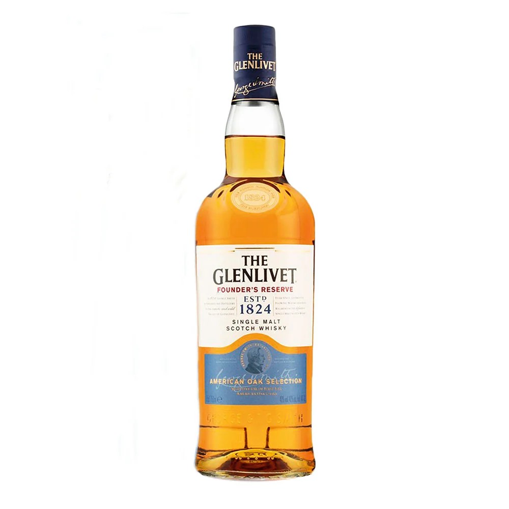 WHISKY THE GLENLIVET FOUNDERS 6/1750 - THE GLENLIVET - Compralo en CorinneRegalos.com