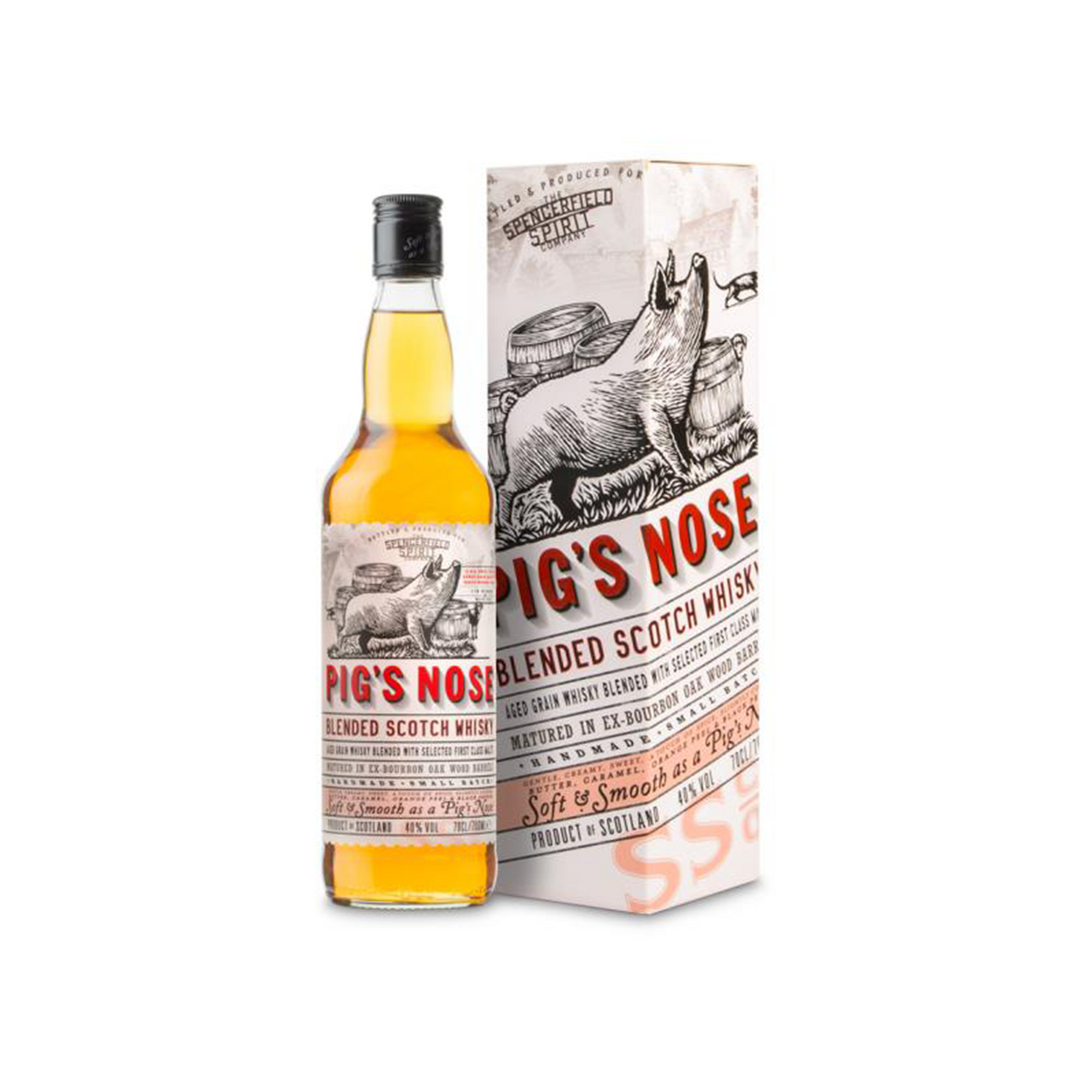 WHISKY PIG´S NOSE BLENDED SCOTCH 6/700 - NOBLE LIFE - Compralo en CorinneRegalos.com