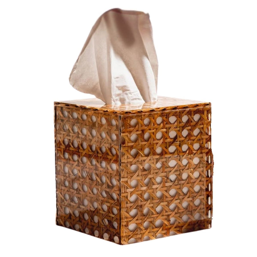 KLEENERA DE RATTAN CON ACRÍLICO - KAMALEÓ - Compralo en CorinneRegalos.com