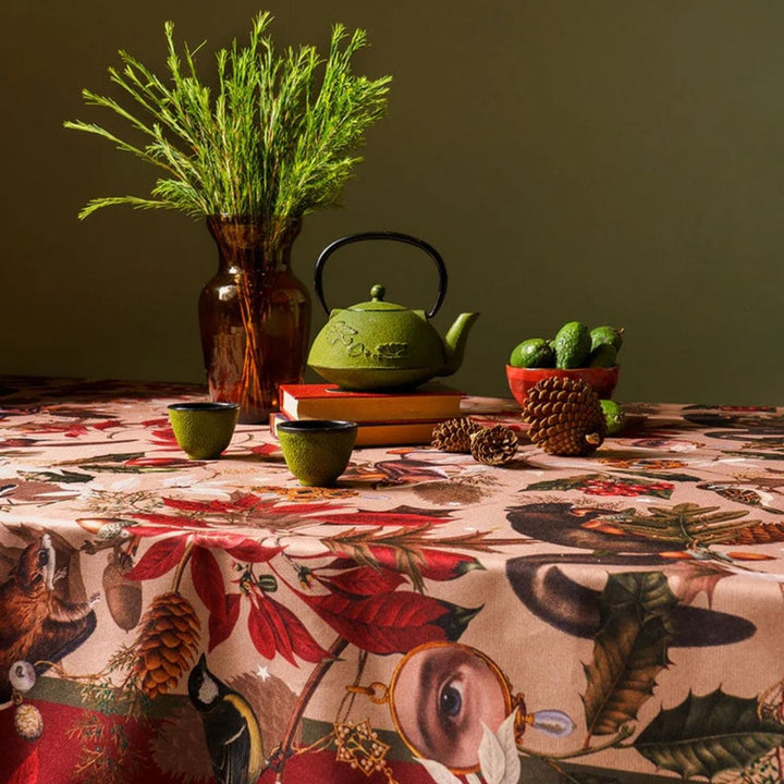 TABLECLOTH SQUIRRE STYLE 150CM X 250CM / 59IN X 98 4IN