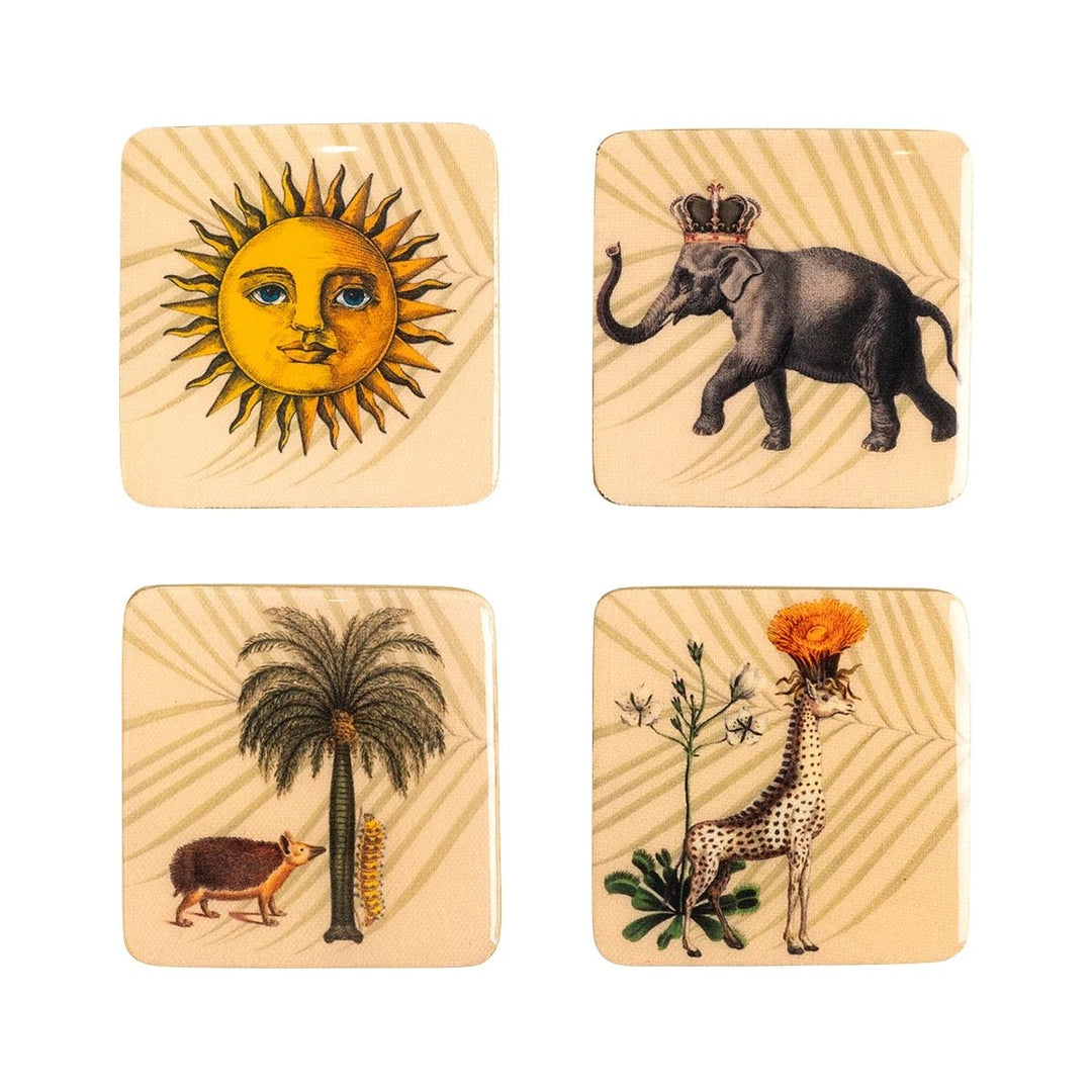 COASTERS SET 4 CIRCUS 3