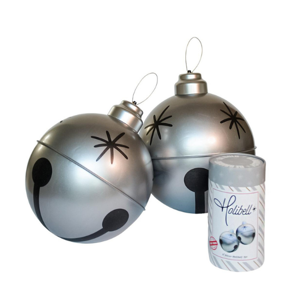 SILVER HOLIBELL- SET OF 2 - HOLIBALL - Compralo en CorinneRegalos.com