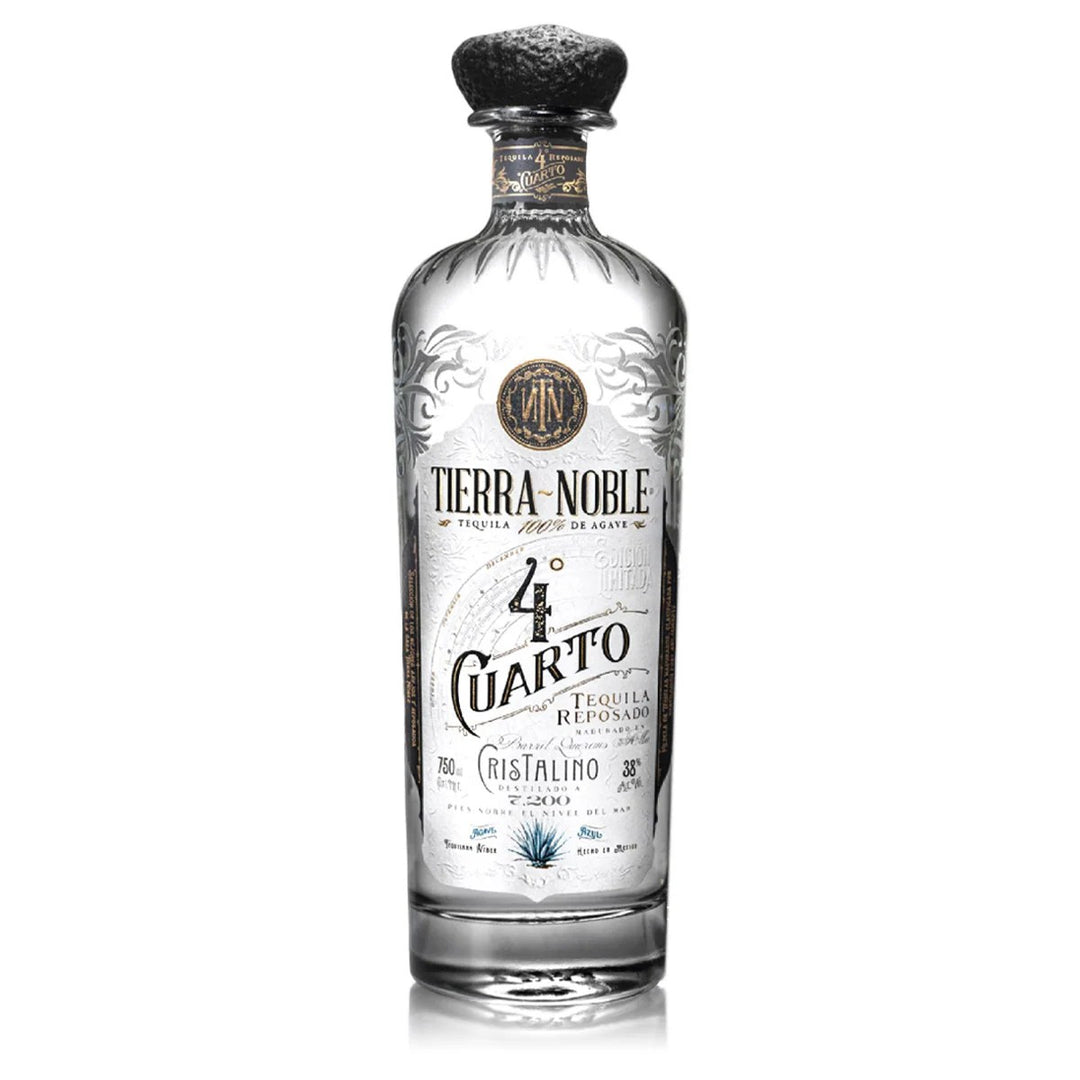 TEQUILA TIERRA NOBLE CUARTO REPOSADO CRISTALINO 6/750