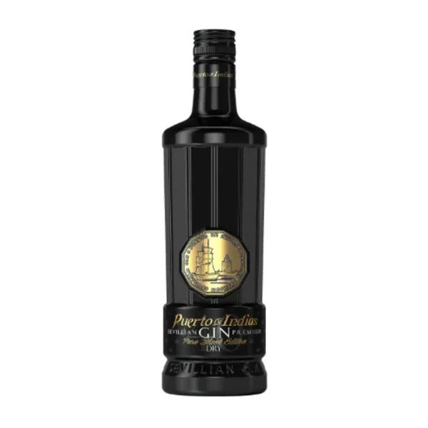 GINEBRA PUERTO DE INDIAS BLACK BOTELLA 24/50