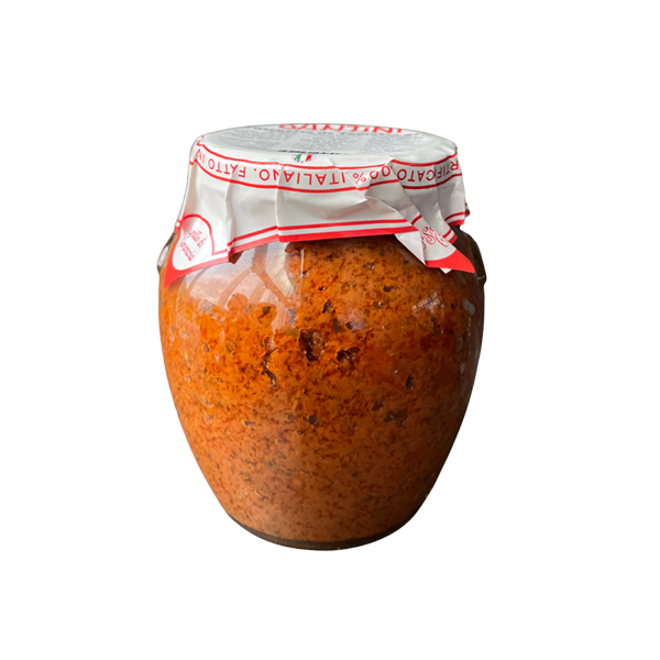 BRUSCHETTA DE TOMATES SECOS 240 ml - FRATELLI SANTINI - Compralo en CorinneRegalos.com