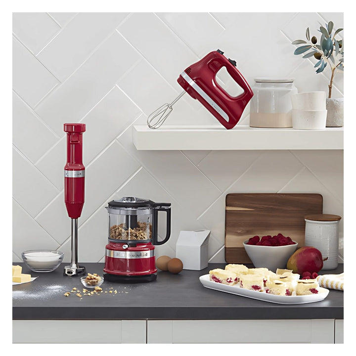 BATIDORA  DE MANO 5 VELOCIDADES  KITCHENAID EMPIRE RED
